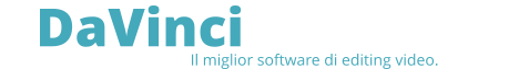 DaVinciResolve16 Il miglior software di editing video.